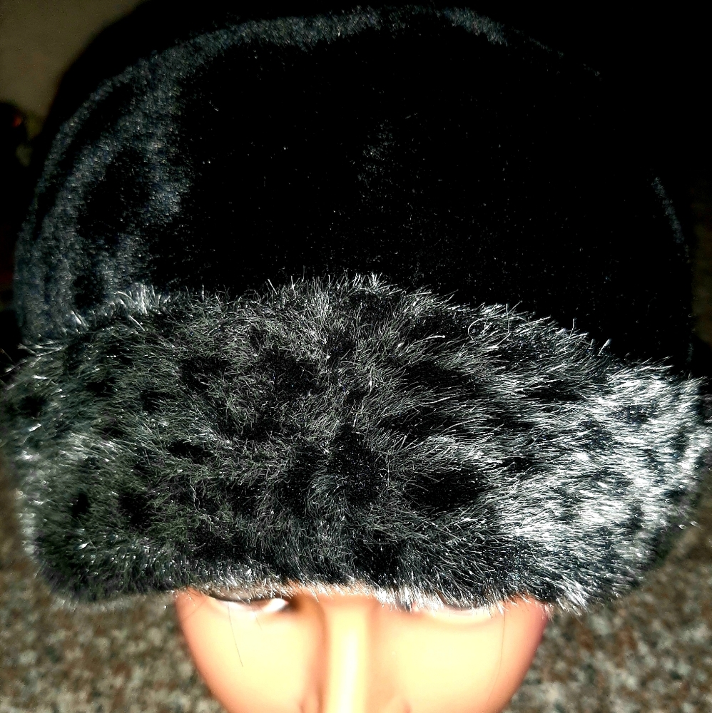 Faux fur hat